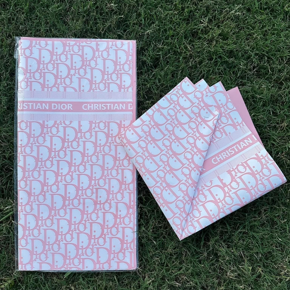 Christian Dior Pink Monogram Stationery Set